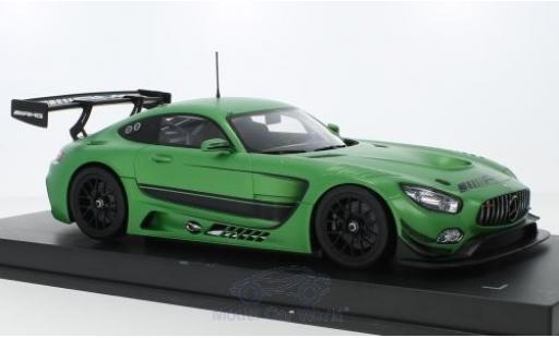 Diecast model cars Mercedes AMG GT GT3 3 matt-green 2016 1/18 Paragon