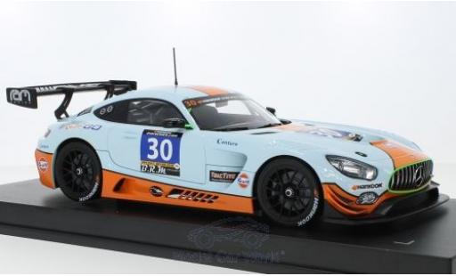 Diecast model cars Mercedes AMG GT GT3 3 No.30 Ram Racing Gulf 24h Paul Ricard 2016 S.Hall/R.Goethe/D.Brown/J.Campbell-Walter 1/18 Paragon