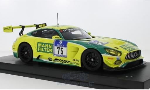 Diecast model cars Mercedes AMG GT GT3 3 No.75 Mann Filter / Zakspeed Mann Filter 24h N&Atilde;&frac14;rburgring 2016 K.Heyer/L.Ludwig/S.Asch/D.Keilwitz 1/18 Paragon
