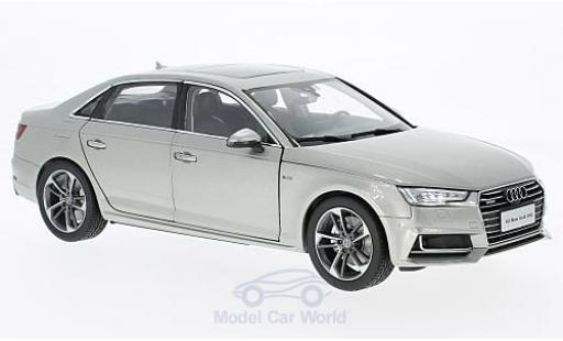 Diecast model cars Audi A4 berline L grey 2017 without Vitrine 1/18 Paudi