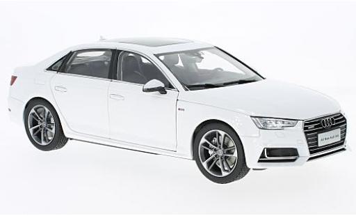 Diecast model cars Audi A4 berline L white 2017 sans Vitrine 1/18 Paudi