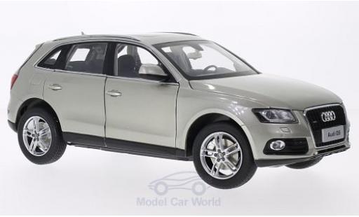 Diecast model cars Audi Q5 suv metallic beige 2014 1/18 Paudi