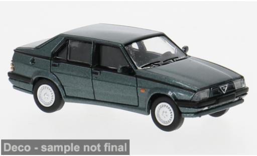 Diecast model cars Alfa Romeo 75 berline green 1988 1/87 PCX87