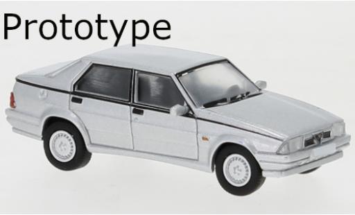 Diecast model cars Alfa Romeo 75 berline grey 1988 1/87 PCX87