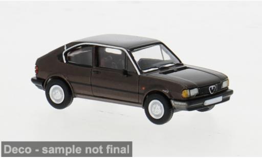 Diecast model cars Alfa Romeo Alfasud berlina metallise brown 1980 1/87 PCX87