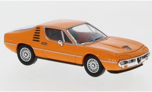Diecast model cars Alfa Romeo Montreal gt orange 1970 1/87 PCX87