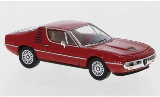Diecast model cars Alfa Romeo Montreal gt red 1970 1/87 PCX87