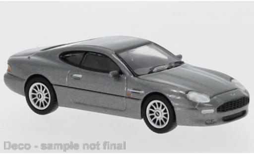 Diecast model cars Aston Martin DB7 coupe metallic grey 1994 1/87 PCX87