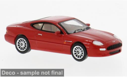 Diecast model cars Aston Martin DB7 coupe red 1994 1/87 PCX87