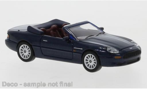 Diecast model cars Aston Martin DB7 volante metallic blue RHD 1994 1/87 PCX87