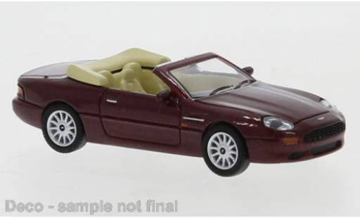 Diecast model cars Aston Martin DB7 volante metallic red RHD 1994 1/87 PCX87