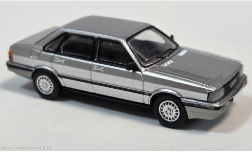 Diecast model cars Audi 90 berline silver 1984 1/87 PCX87