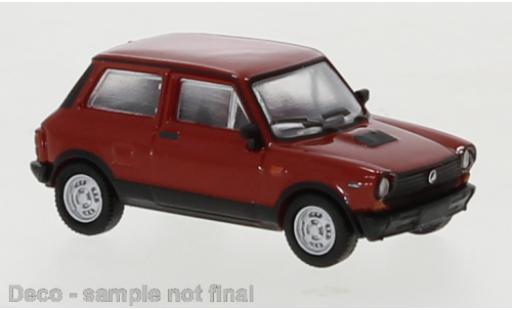Diecast model cars Autobianchi A112 citadine red 1980 1/87 PCX87