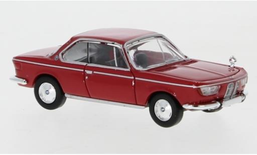 Diecast model cars Bmw 2000 CS red 1965 1/87 PCX87