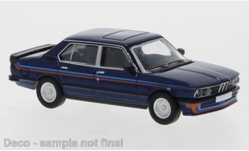 Diecast model cars Bmw M535 berline i (E12) metallic blue 1980 1/87 PCX87