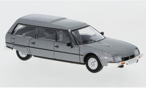 Diecast model cars Citroen CX Break Estate metallic grey 1976 1/87 PCX87