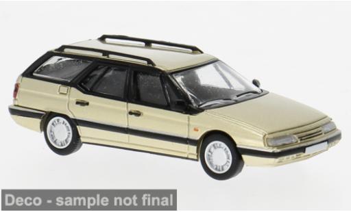 Diecast model cars Citroen XM Break Estate beige 1991 1/87 PCX87