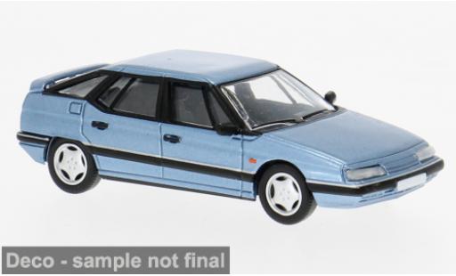 Diecast model cars Citroen XM Berline blue 1989 1/87 PCX87