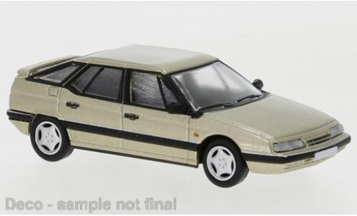Diecast model cars Citroen XM Berline metallic beige 1989 1/87 PCX87