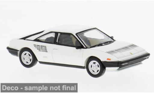 Diecast model cars Ferrari Mondial Coupe white 1980 1/87 PCX87