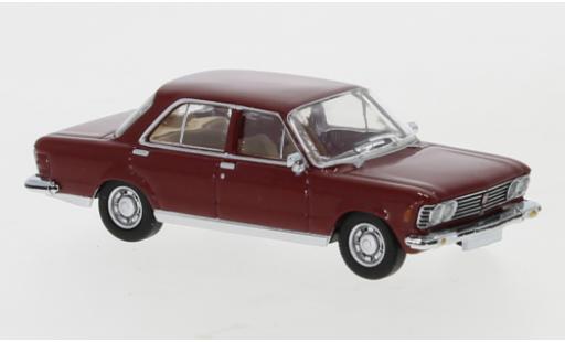 Diecast model cars Fiat 130 Limousine red 1969 1/87 PCX87