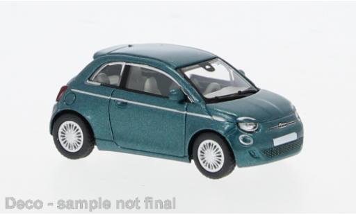 Diecast model cars Fiat 500 Elettrica e green 2022 1/87 PCX87