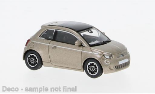 Diecast model cars Fiat 500 Elettrica e metallise pink 2022 1/87 PCX87