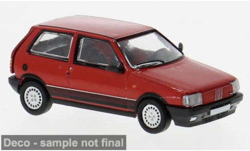 Diecast model cars Fiat Uno Turbo i.e. i.e red 1983 1/87 PCX87