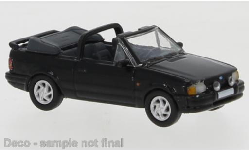 Diecast model cars Ford Escort Cabriolet IV Convertible black 1986 1/87 PCX87