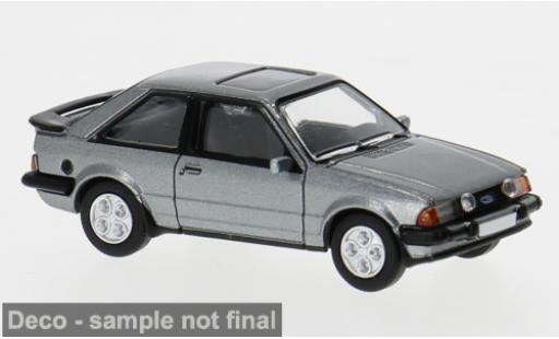 Diecast model cars Ford Escort XR3i MK III blue 1982 1/87 PCX87