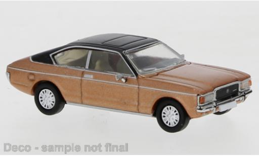 Diecast model cars Ford Granada Coupe MK I metallic copper/matt-black 1974 1/87 PCX87