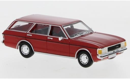 Diecast model cars Ford Granada Turnier MK I red 1974 1/87 PCX87