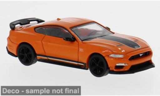 Diecast model cars Ford Mustang Mach 1 VI I orange 2020 :87 1/87 PCX87