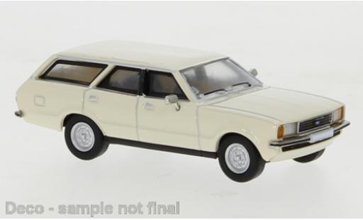Diecast model cars Ford Taunus TC2 TC 2 Turnier beige 1976 1/87 PCX87