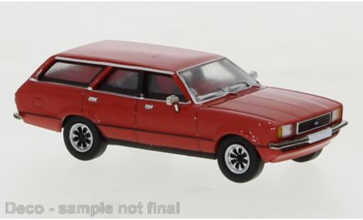 Diecast model cars Ford Taunus TC2 TC 2 Turnier red 1976 1/87 PCX87