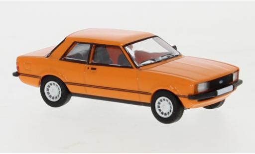 Diecast model cars Ford Taunus TC2 orange 1976 1/87 PCX87