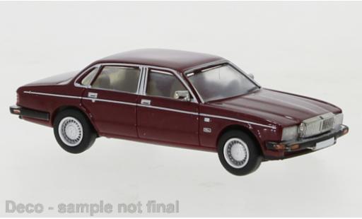 Diecast model cars Jaguar XJ XJ40 40 metallic red 1986 1/87 PCX87