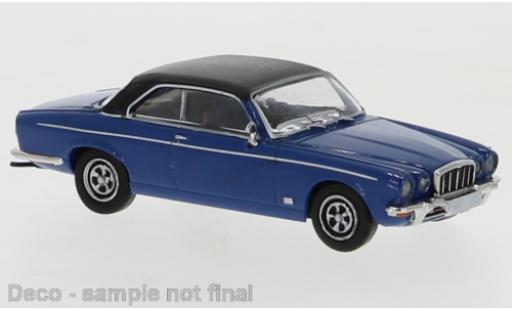 Diecast model cars Jaguar XJC Base -C blue/matt-black 1973 1/87 PCX87