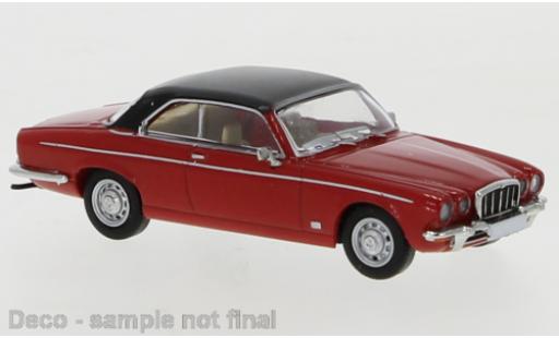 Diecast model cars Jaguar XJC Base -C red/matt-black 1973 1/87 PCX87