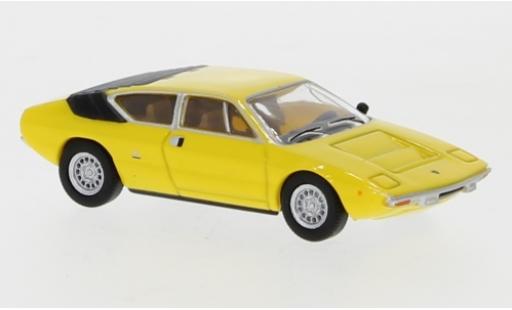 Diecast model cars Lamborghini Urraco Base yellow 1973 1/87 PCX87