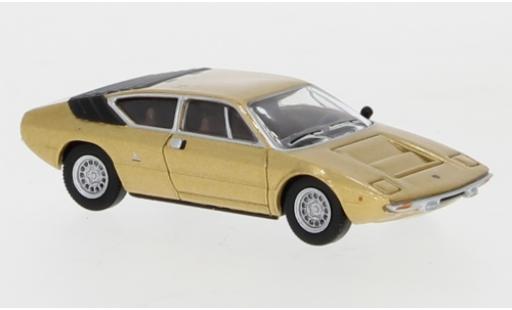 Diecast model cars Lamborghini Urraco Base metallic gold 1973 1/87 PCX87
