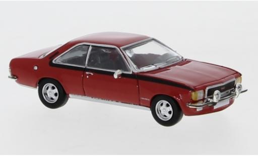 Diecast model cars Opel Commodore B Coupe red 1972 1/87 PCX87