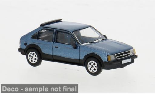 Diecast model cars Opel Kadett D SR D metallise blue 1980 1/87 PCX87