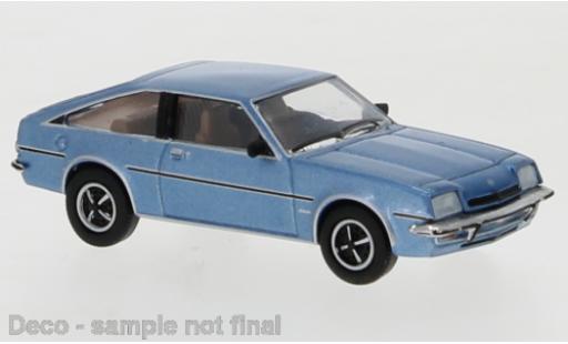 Diecast model cars Opel Manta B CC B metallic blue 1978 1/87 PCX87