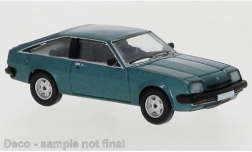 Diecast model cars Opel Manta B CC B metallic green 1980 1/87 PCX87