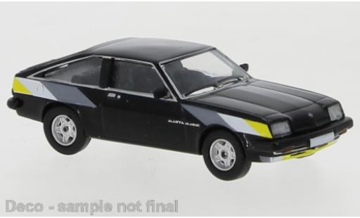 Diecast model cars Opel Manta B CC B black 1980 Magic 1/87 PCX87