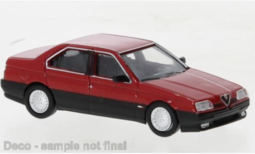 Diecast model cars Alfa Romeo 164 berlina red 1987 1/87 PCX87