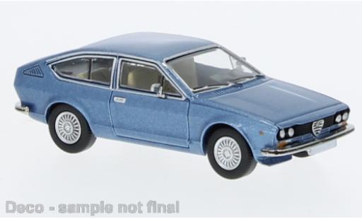 Diecast model cars Alfa Romeo Alfetta gt metallise blue 1974 1/87 PCX87