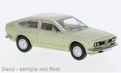 Diecast model cars Alfa Romeo Alfetta gt metallise la chaux 1974 1/87 PCX87