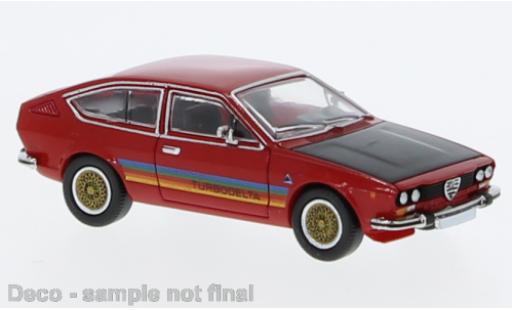 Diecast model cars Alfa Romeo Alfetta gt Turbodelta red 1974 1/87 PCX87